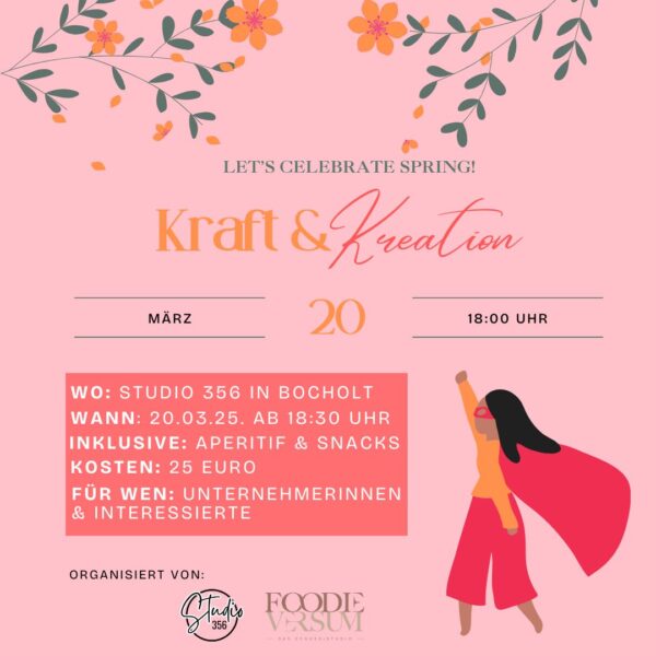 20.03.25, Kraft & Kreation - Frauen-Netzwerk-Abend,
